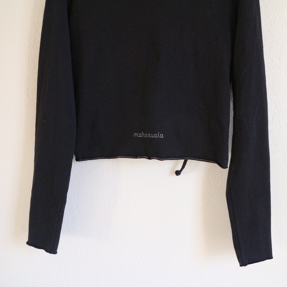 puma mahanuala tie front wrap top cotton - Picture 8 of 9